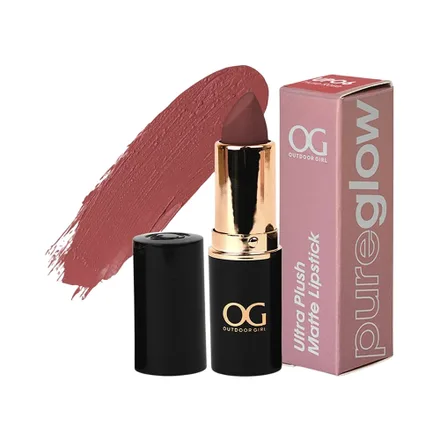 Labial Outdoor Girl Pure Glow Ultra Plush Matte UP06 Huse 4 Gr