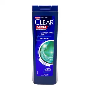 Shampoo Clear Anticaspa Masculino 2 1 Limpeza Diaria 400ml