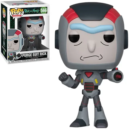 Funko Pop Animation Rick Morty Purge Suit 566