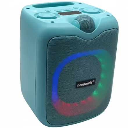 Speaker Ecopower Ep 1965 Aux Fm Mic Recargable