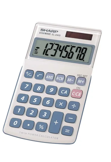 Calculadora Sharp 8 Digitos El
