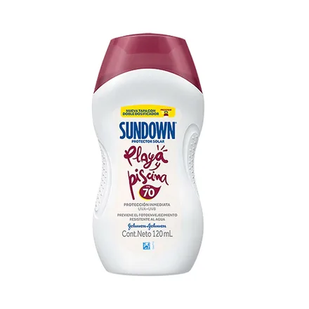 Protector Solar Sundown Playa Piscina Spf 70 120ml