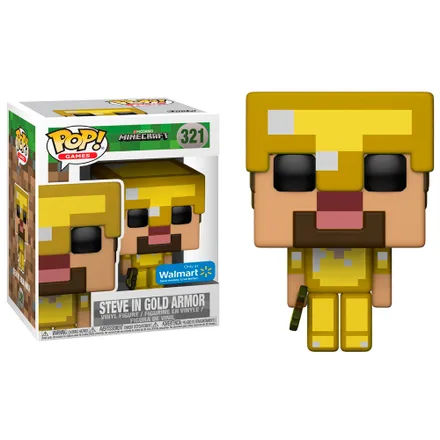 Funko Pop Minecraft Steve In Armor 321