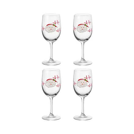 Set Copas Vino Santini 180 4 Piezas 570ml