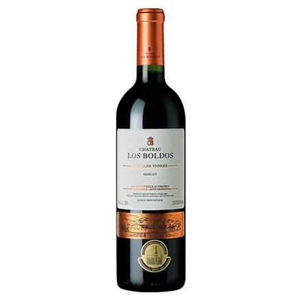 Vino Chileno Tinto Los Boldosvieilles Vignes Merlot 750ml
