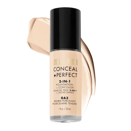 Milani Liquida Conceal Perfect 0A3 Warm Porcelain 30ml