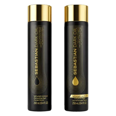 Kit Shampoo e Condicionador Sebastian Dark Oil