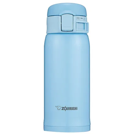 Garrafa Inox Zojirushi Azul Claro 360ml