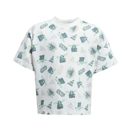 Remera Infantil Adidas Jd4555 Star Wars The Mandalorian Unisex