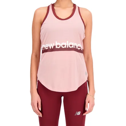Camiseta Regata New Balance Feminino Accelerate S Rosa – WT23221POO
