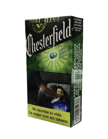 Cigarrillo Chesterfield Remix Splash 20
