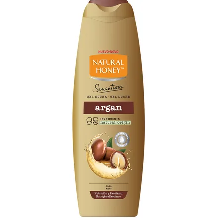 Natural Honey Jabon Liquido Sensations Argan 650ml