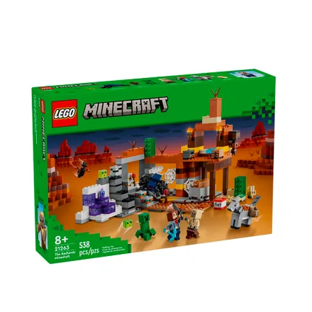 Juguete Construccion Lego Minecraft Badlands Mineshaft 538 Piezas
