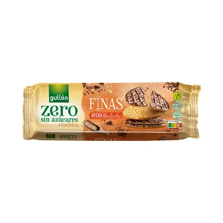 Galletita Gullon Finas Sugar Avena Con Leche Chocolate 150 Gr