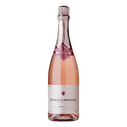 Baron Arignac Demi Sec Rose 750ml