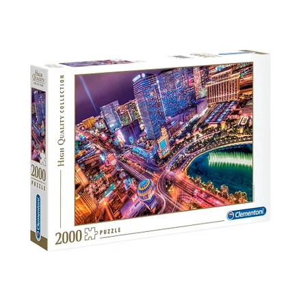 Rompecabezas Clementoni Las Vegas Piezas 2000