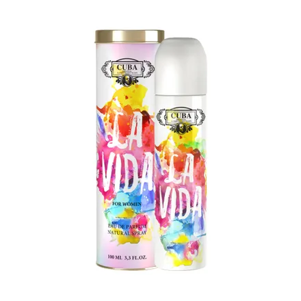 Perfume Cuba La Vida Eau Parfum 100ml