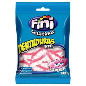 Bala Gelatina Fini Dentadura 80g