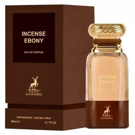 Perfume Maison Alhambra Incense Ebony Eau Parfum Unissex 80ml