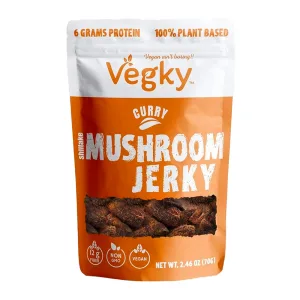 Carne Seca Cogumelo Curry Vegano Vegky 70g