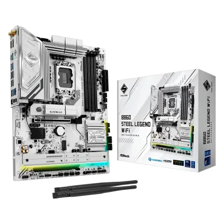 Placa Mae Asrock B860 Steel Legend Socket Lga 1851 Chipset Atx