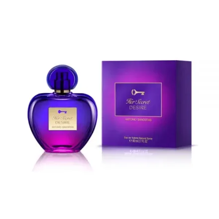 Antonio Banderas Perfume Her Secret Desire Eau Toilette 80ml