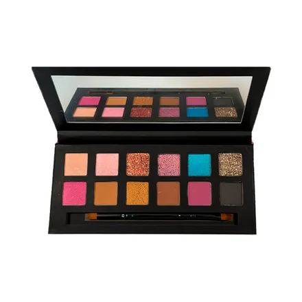 Paleta Sombras Outdoor Girl Giant Star 12 Colores 90 Gr