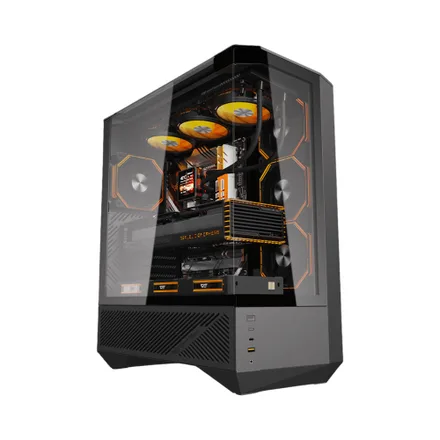 Gabinete Darkflash Dy460 Black
