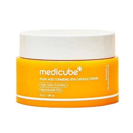Crema Medicube Kojic Acid Turmeric Vita Capsule Agatres 53g