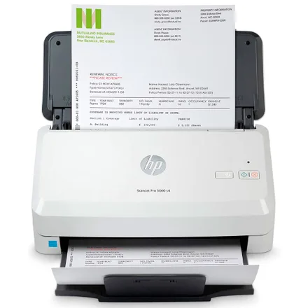 Scanner Hp Scanjet Pro 3000 S4 Color 600 Dpi