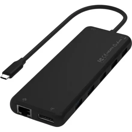 SATECHI HUB ST-P3D13K TRIPLE DISPLAY MULTIPORT ADAPTER USB-C 13IN1