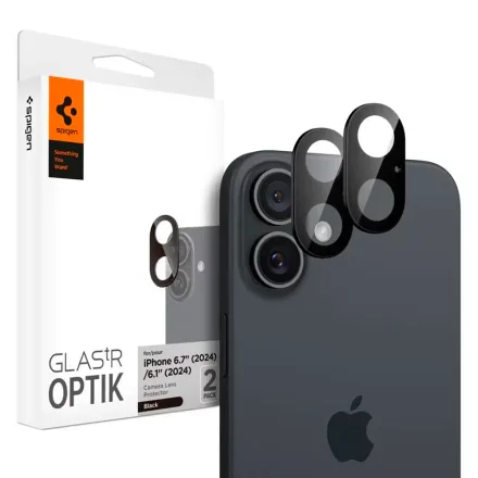 Spigen Protector Camara iPhone 16 Plus Optik