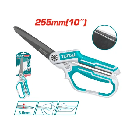 Tijera Multiuso Total Thscrs832558 25.5 Cm