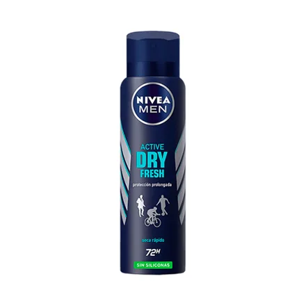 Desodorante Nivea Men Active Dry Fresh 72 150ml