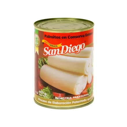 PALMITOS ENTEROS SAN DIEGO 800GR
