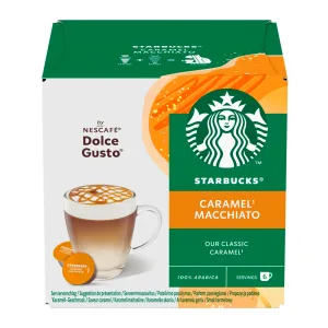 Capsulas Cafe Nescafe Starbucks Caramel Macchiato Maquinas Dolce Gusto 12