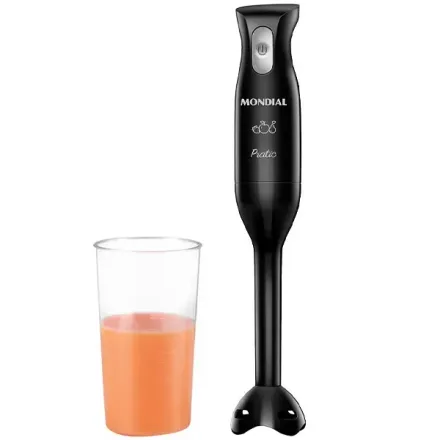 Mixer Mondial Pratic 15 200 Watts Copo Preto 600ml