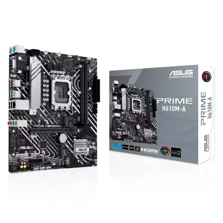 Placa Mae Prime Socket Lga 1700 Chipset H610 Ddr 5 Atx