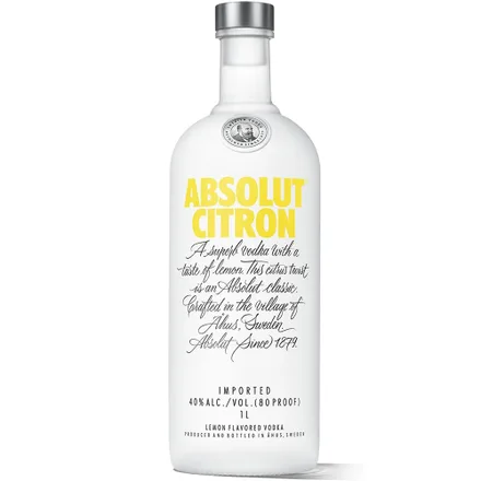 Vodka Absolut Citron 1L
