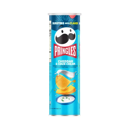Papas Fritas Pringles Cheddar Sour 158g