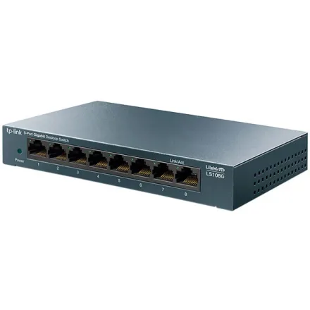 Switch 8 Portas Ethernet 10 100 1000