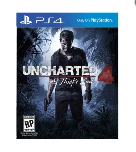 Jogo Uncharted 4 Thief End Cartao PS4