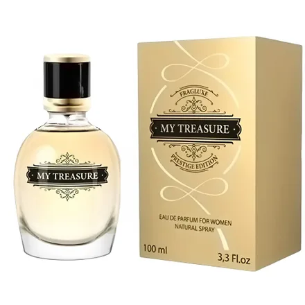 Perfume Fragluxe My Treasure Woman Eau Parfum Feminino 100ml