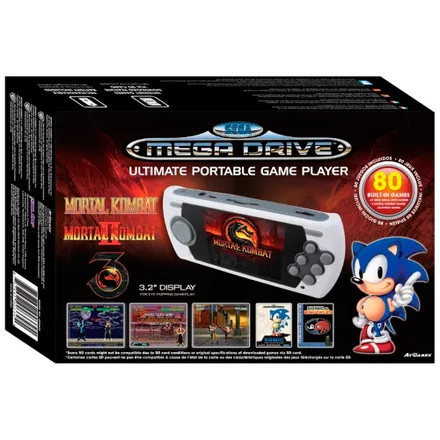 Mega Drive Portable 80 Jogos 3462