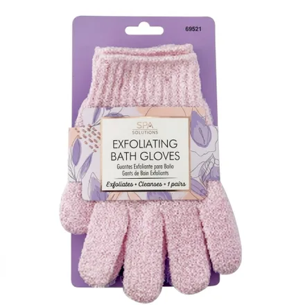 Guante Cala Exfoliante Bano Lavander 2PCS