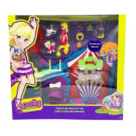 Muneca Polly Pocket Circo Mascotas Fry 95