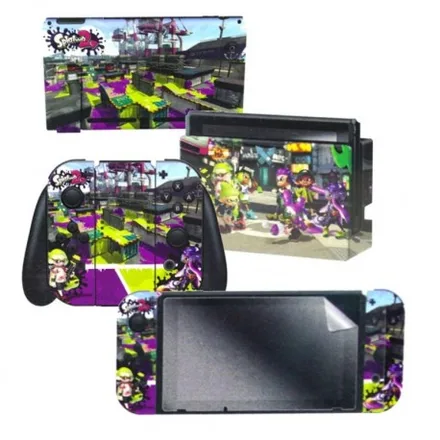 Adesivo Switch Splatoon 2 Vandals Vs Artist 3 Adesivos