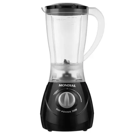 Liquidificador Mondial Easy Power 550 Watts Litros 2 Velocidades Pulsar 50