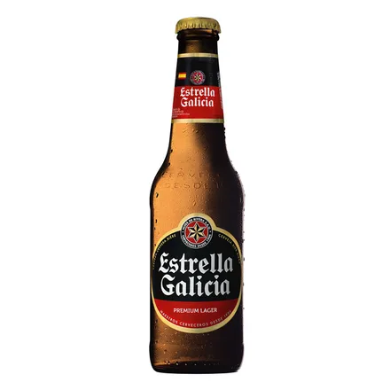 Cerveza Estrella Galicia Lager 330ml
