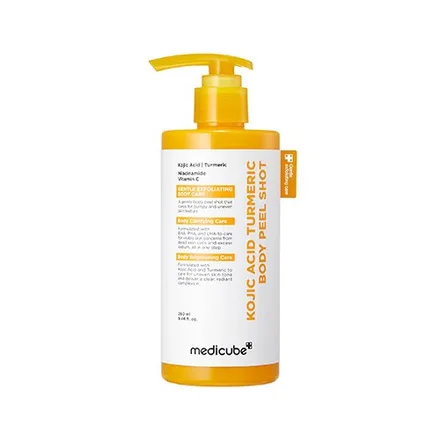 Exfoliante Corporal Medicube Kojic Acid Turmeric Body Peel Shot Agatres 280ml